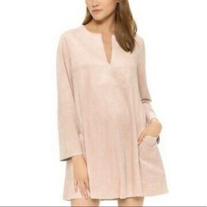 BCBGMAXAZRIA Suede Dress